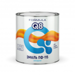 Эмаль ПФ-115 белая 0,9кг Formula Q8