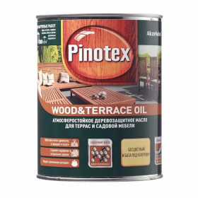 Масло деревозащитное для террас и садовой мебели Pinotex Wood&Terrace Oil